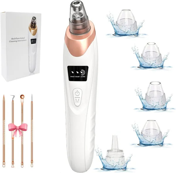 Electric pore vacuum cleaner device