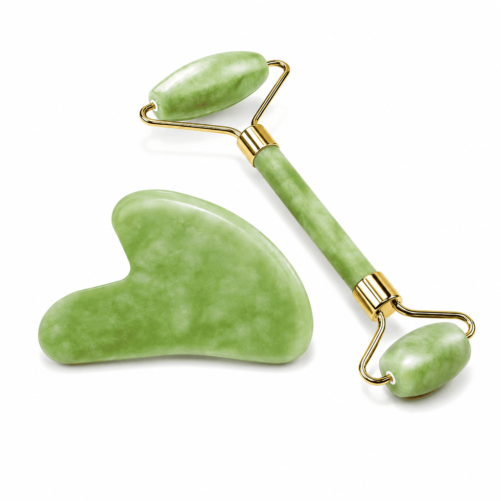 BeNat Jade Roller & Gua Sha Gift Set