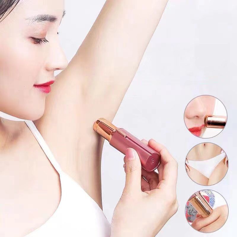 Facial hair remover used on the upper lip, cheek and chin
